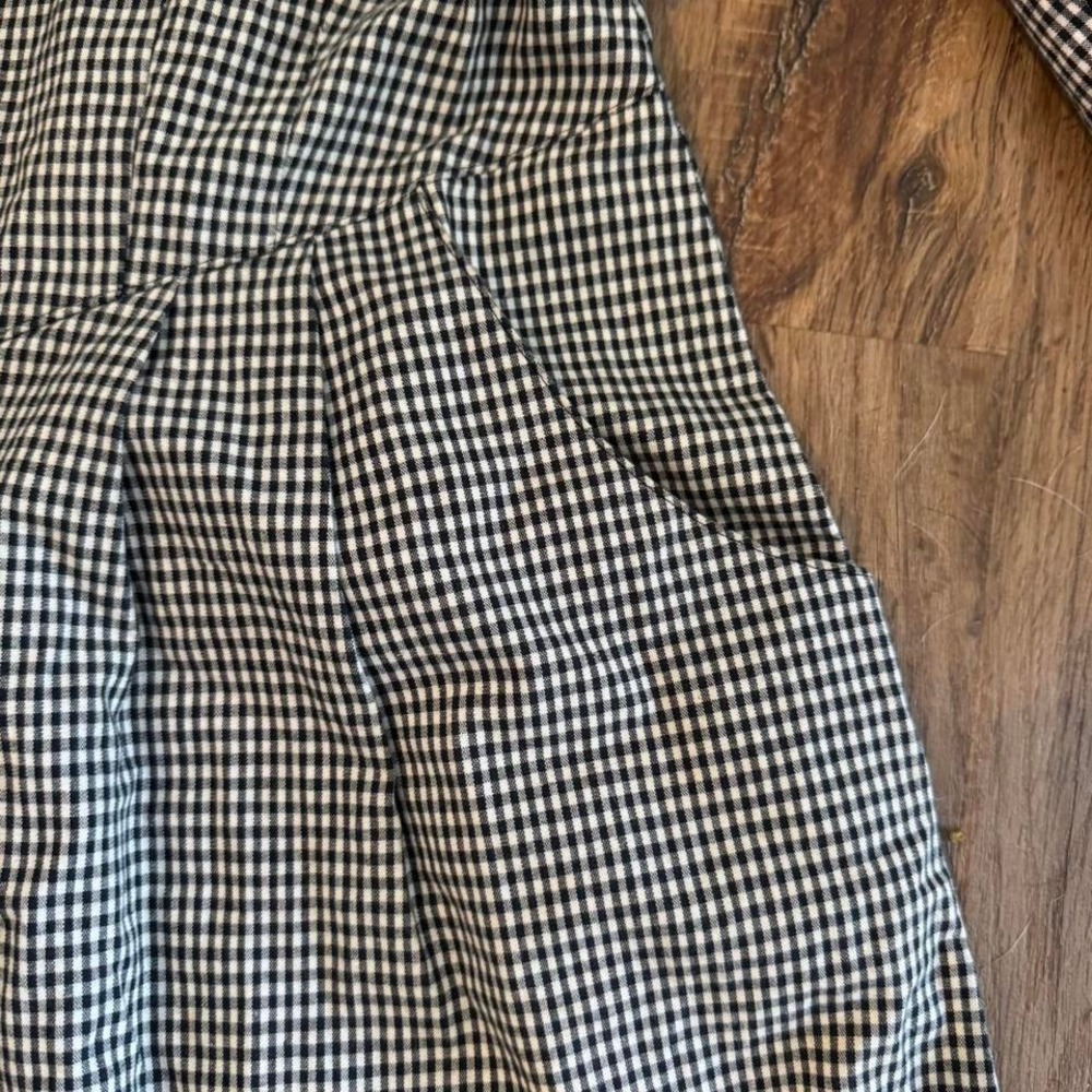 Vintage First Focus black and white gingham jumpsuit - Picture 4 of 7